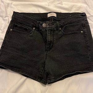 Loft Black jean shorts